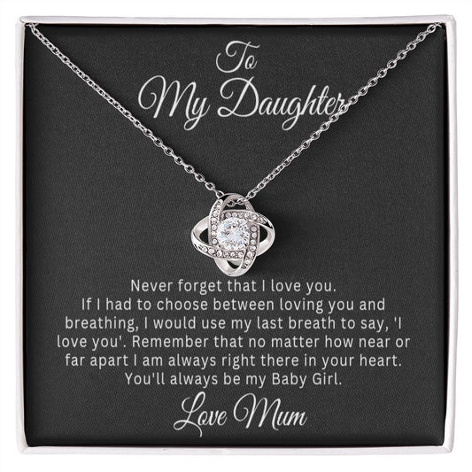 To My Daughter