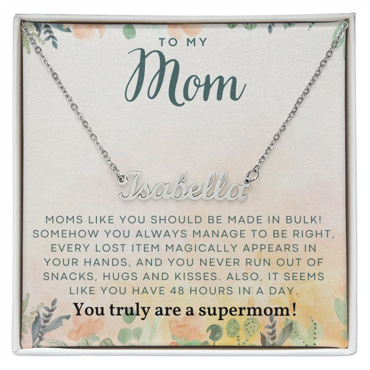 Personalised Name Necklace for Mom
