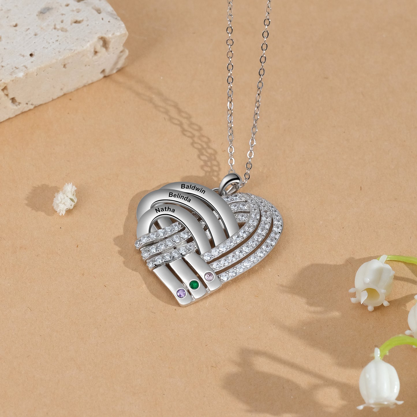 Custom Heart Necklace
